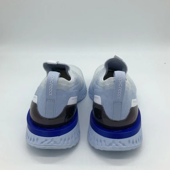 New Men’s Nike Epic Phantom React Flyknit Shoes Hydrogen Blue w/box BV0417-101 - Picture 6 of 6